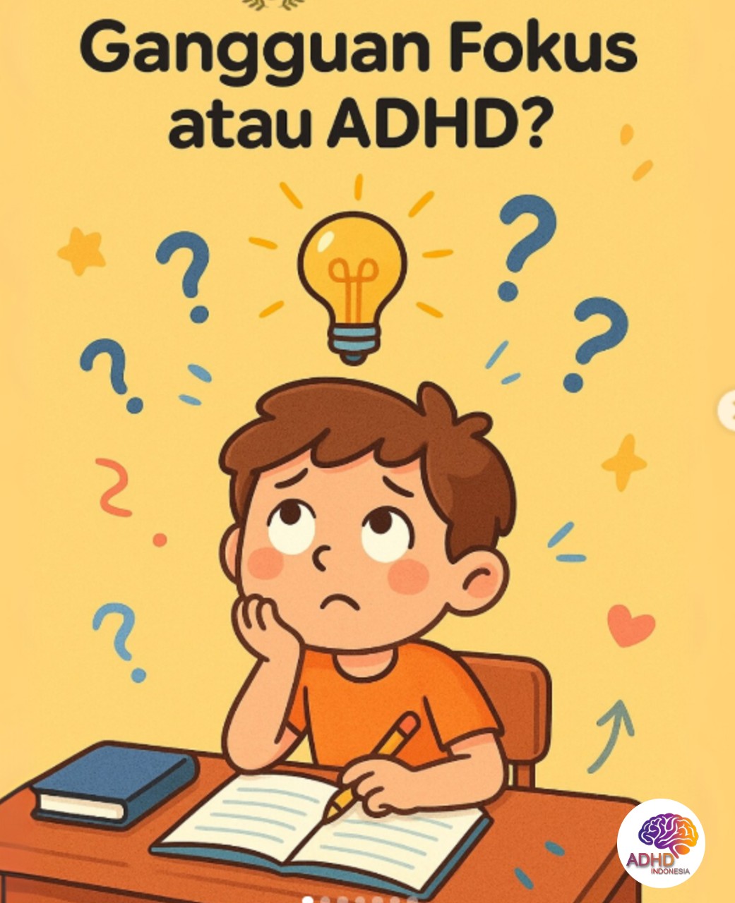 ADHD dan Kesulitan Fokus Anak: Edukasi untuk Keluarga di Provinsi Kalimantan Timur