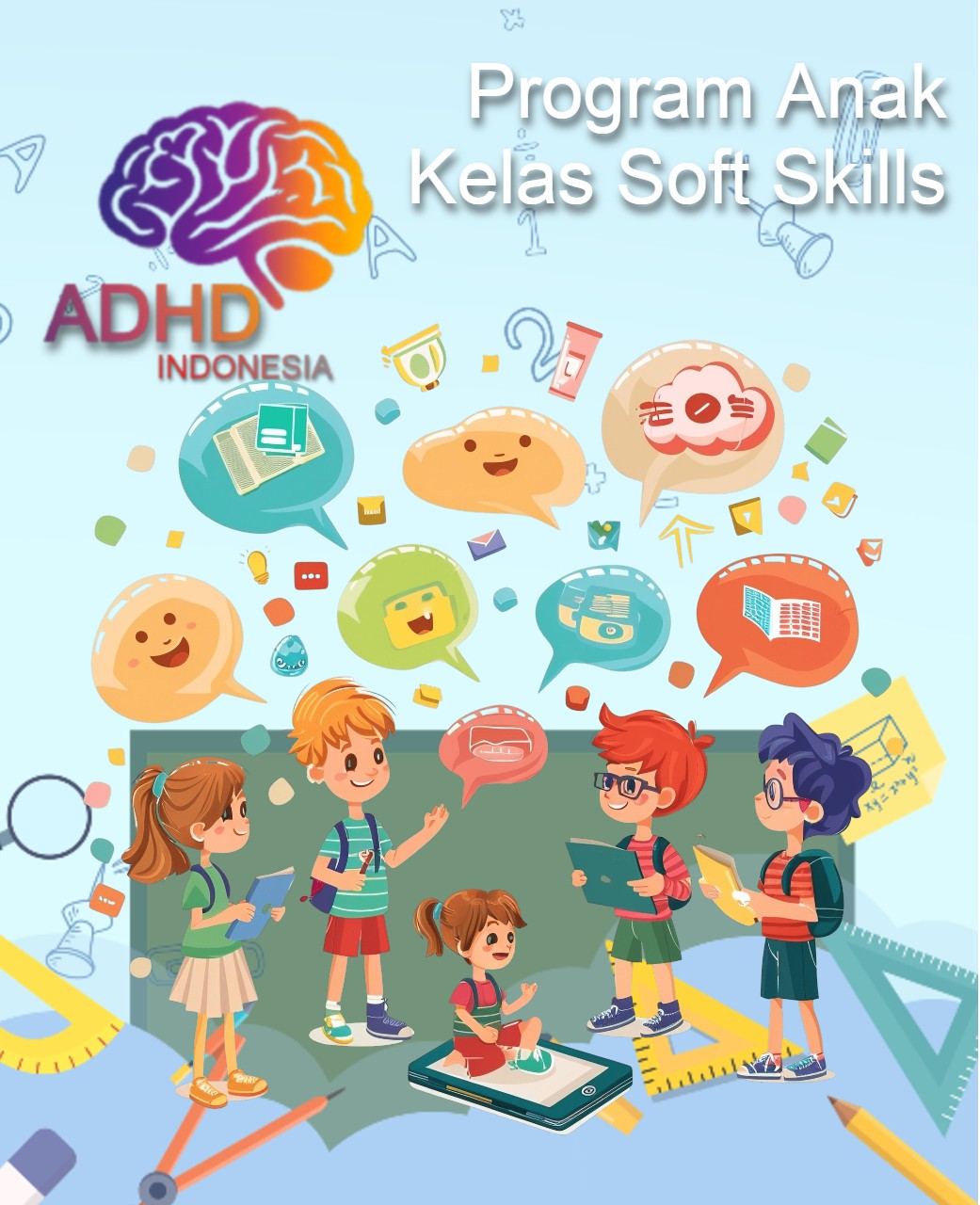 Program ADHD Indonesia Provinsi Kalimantan Timur Kelas Soft Skills Anak ADHD